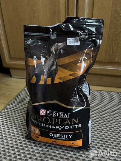 Сухой корм для собак purina PRO plan obesity