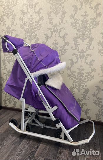 Коляска санки