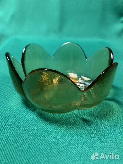 Конфетница ссср. Карамельное стекло
