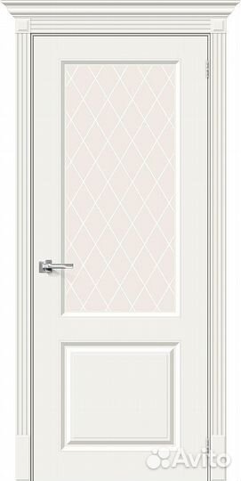 Межкомнатная дверь Bravo 013-0321 Скинни-13 Whitey