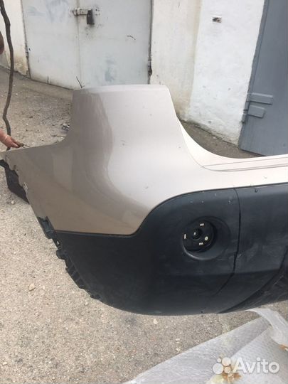 Бапер задний qashqai j10