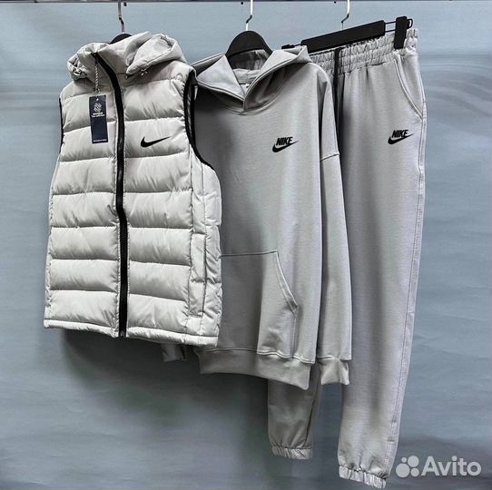 Мужской nike костюм тройка
