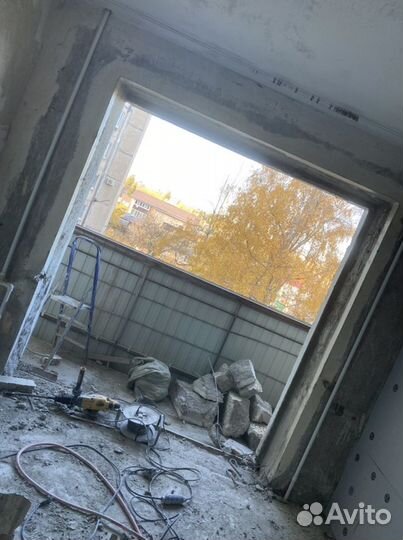 Демонтаж стен/Алмазная резка/Перепланировка