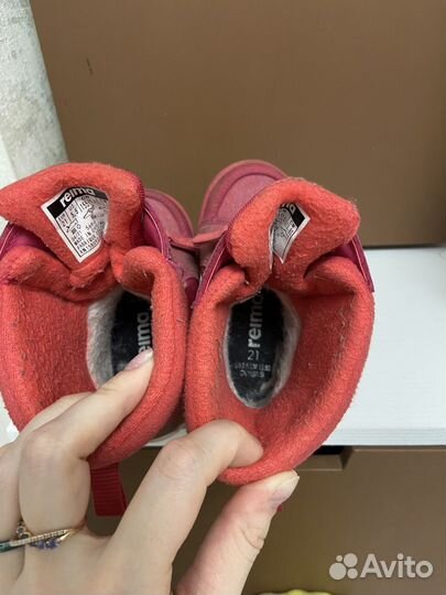 Ботинки для девочки Reima 21