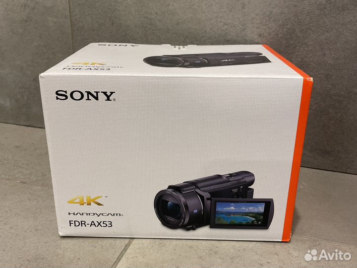 Sony FDR-AX53 Новые-Гарантия