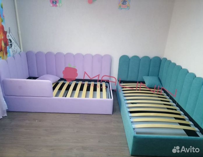 Детская кровать от 3 лет для девочки 90 на 160