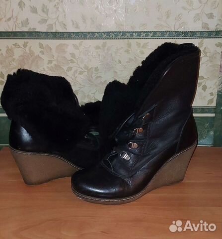 Ботильоны натуральная кожа 38 зима
