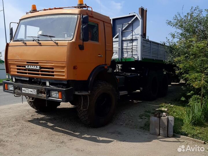 Полноприводный Камаз вездеход тягач длинномер площ