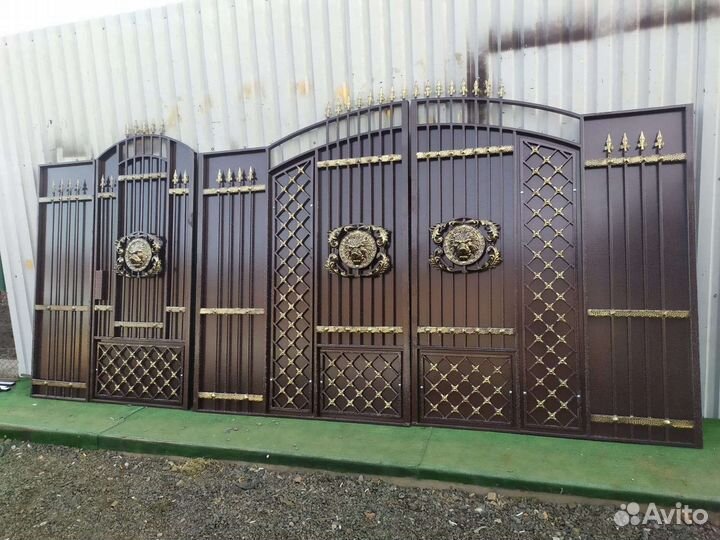 Кованые ворота