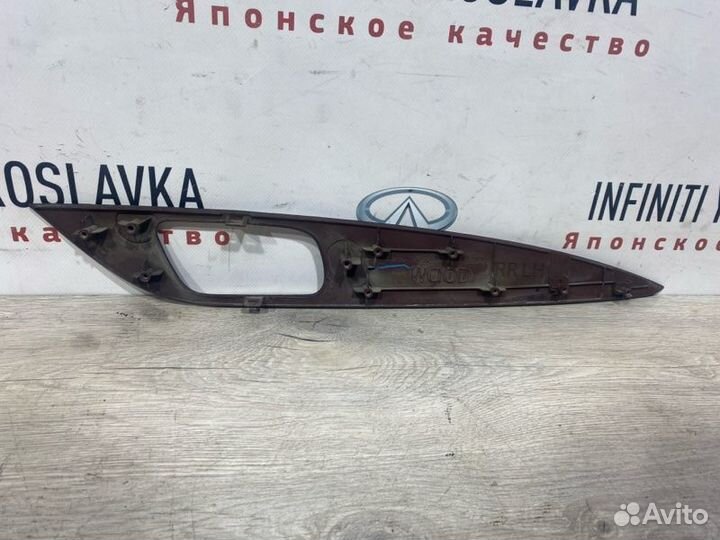 Накладка ручки двери задняя левая Infiniti Ex35