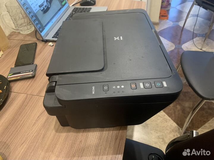 Цветной струйный мфу принтер canon MG2540S