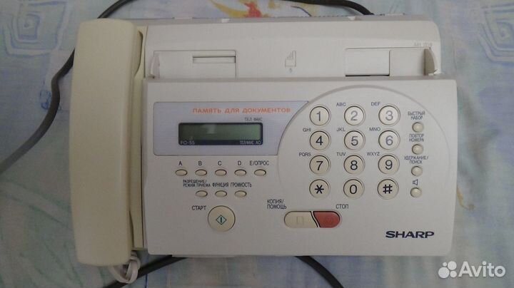 Факсимильный аппарат sharp FO-55