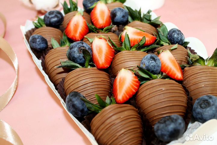 Клубника в бельгийском шоколаде