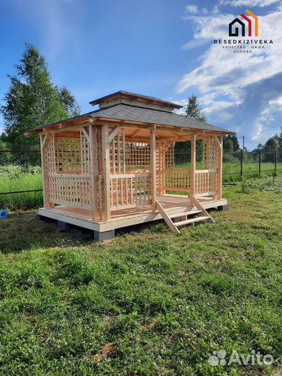 Беседка для дачи