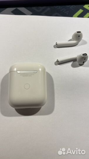 Беспроводные наушники apple airpods 2
