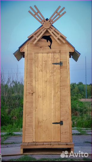 Дачный туалет с установкой SHP796