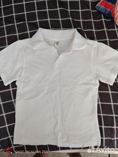 Поло белое