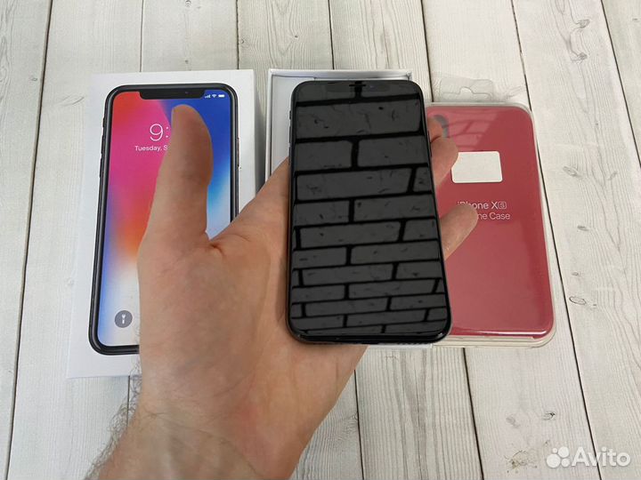iPhone X 64 gb black A1296