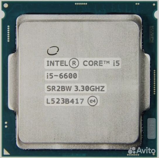 Процессор intel core i5 6600