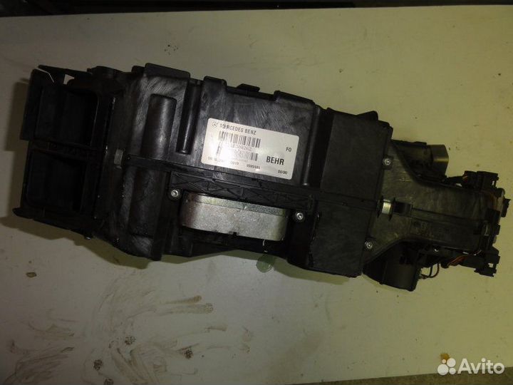 Корпус отопителя задний в сборе (печка)