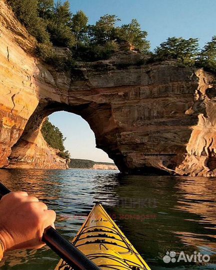 Картина по номерам 40x50 Прогулка на байдарке у ск