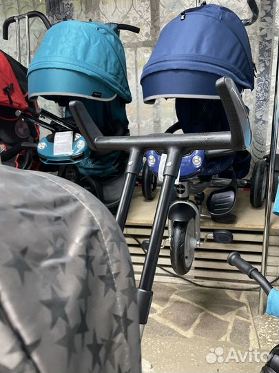 Трехколесный велосипед с разворотом, USB, Bluetoot