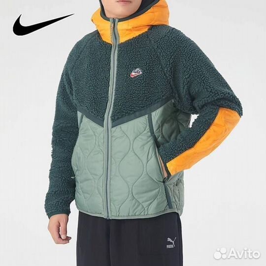 Куртка шерпа Nike Vintage