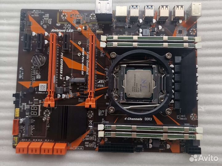 Комплект S-2011V3 X99+Xeon E5-2673V3+DDR3 32Gb