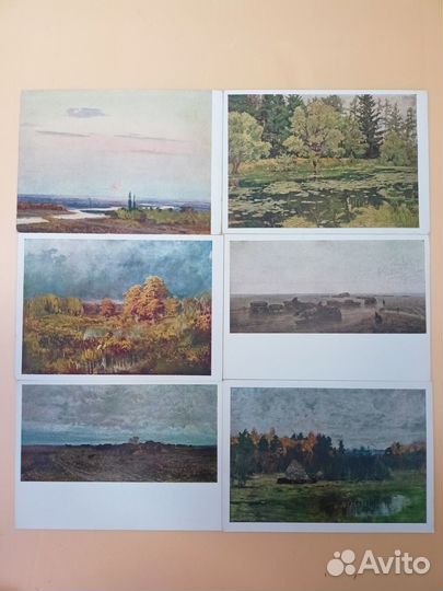 Советские открытки СССР, чистые почтовые