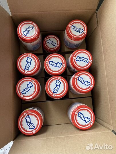 Фруктовое пюре агуша