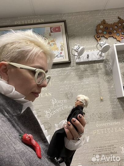 Кукла с портретным сходством на заказ