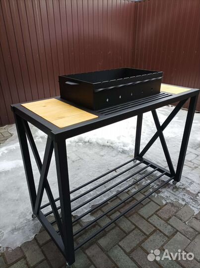 Мангал в стиле Лофт