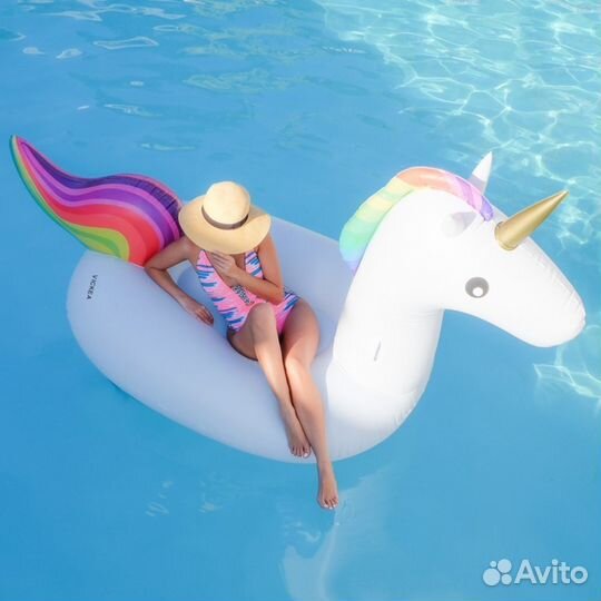 Надувной матрас: Единорог, Фламинго