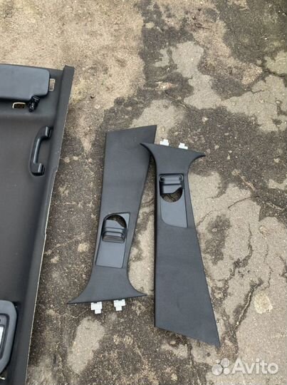 Обшивка потолка на Мерседес w205