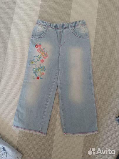Джинсы размеры от 92 до 110. Цветные