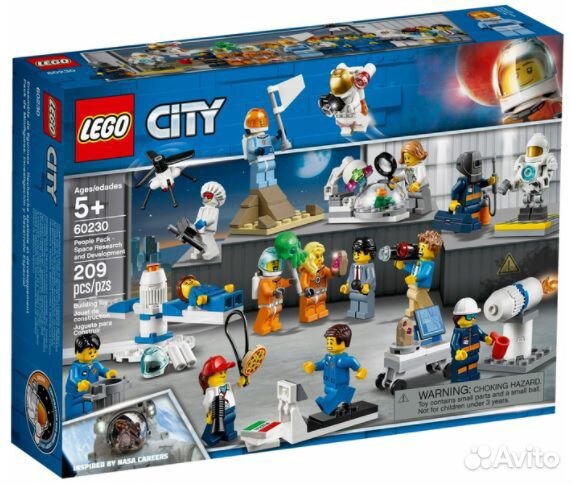 Lego City 60230 Исследователи космоса, новый