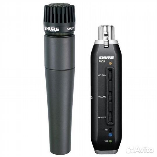 Микрофон инструментальный Shure SM57-LCE