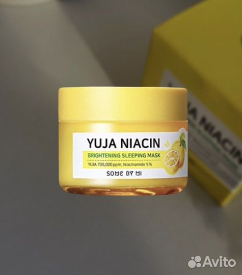 Ночная маска для лица Some By Mi с юдзу Корея