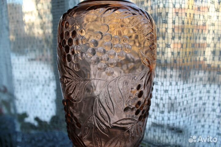 Цветное стекло посуда СССР