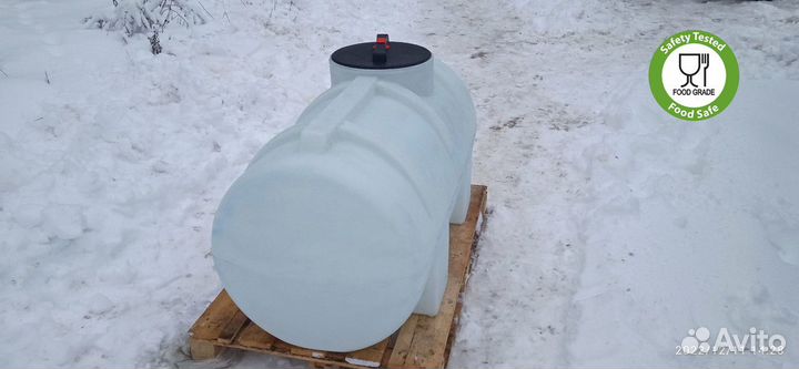 Бочка для воды 400 л / Бак пластиковый