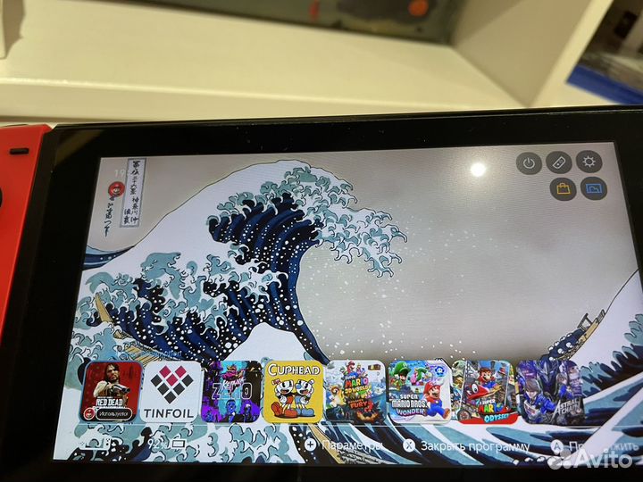 Nintendo switch / прошитая / игры / чехол