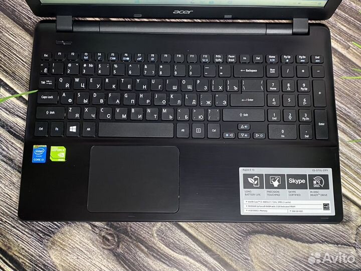 Игровой ноутбук Acer Core i3/SSD/GeForce 840M