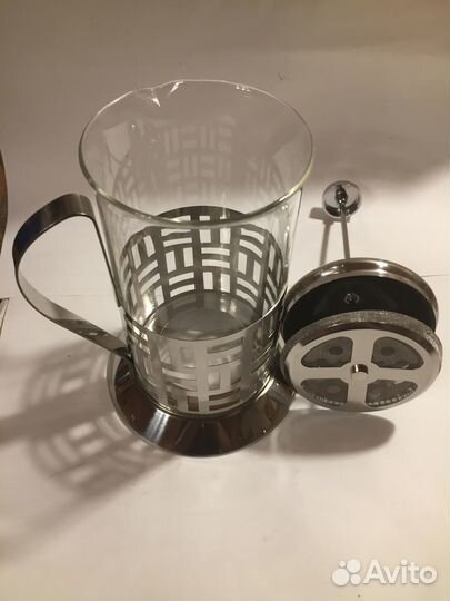 Чайник заварочный френч-пресс 0,8 л