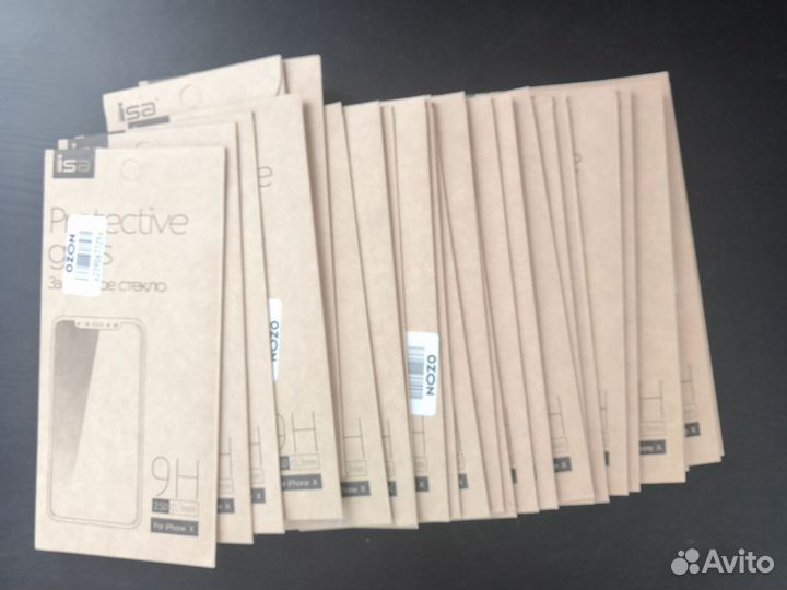 Защитное стекло от царапин iPhone X