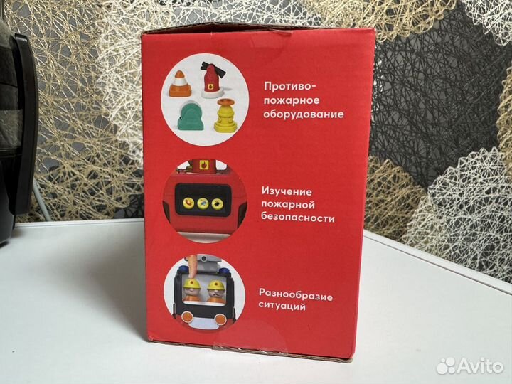 Игрушка Happy baby пожарная машина fire truck red