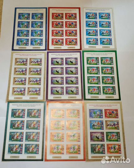 Марки Чемпионат по футболу