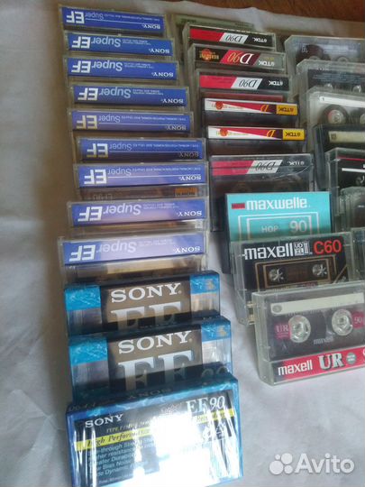 Аудиокассеты sony