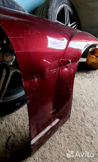 Крыло перед.левое мерседес w221