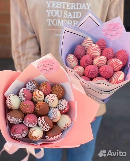 Клубника в шоколаде/Клубничные букеты