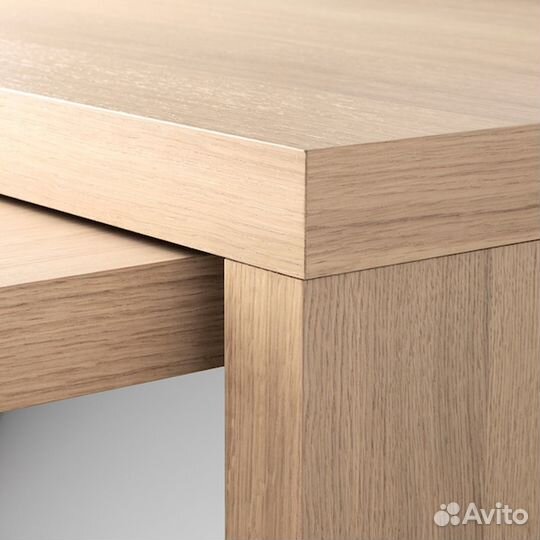 Malm Письменный стол с выдвижной панелью 503.598.2